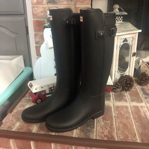 Hunter Women’s Original Refined Rain Boots Size 8